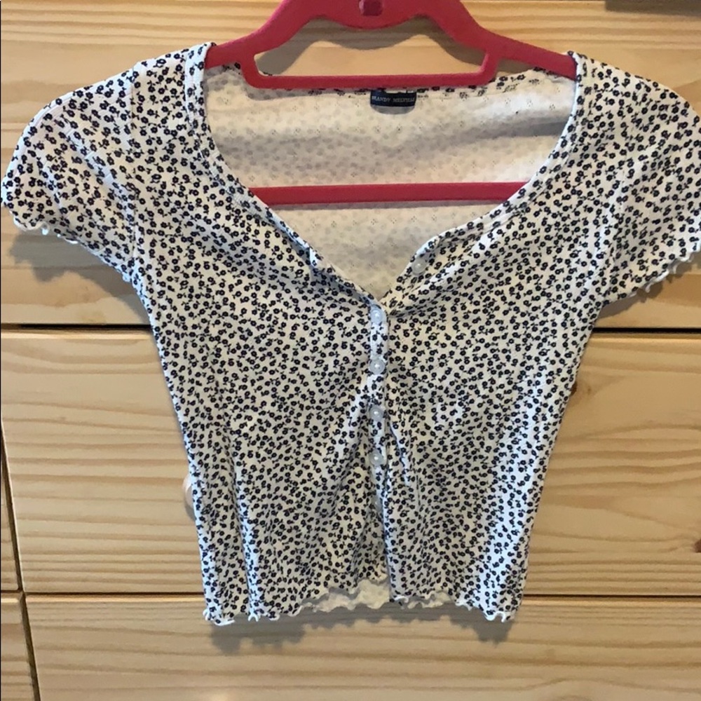 NWOT Brandy Melville button down top